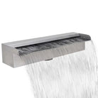 Roestvrijstalen fontein voor vijver en zwembad met rustgevend watereffect - 45 cm / zonder LED - Fonteinen