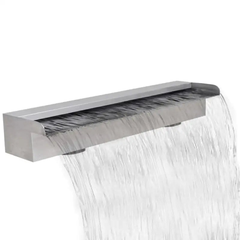 Roestvrijstalen fontein voor vijver en zwembad met rustgevend watereffect - 60 cm / zonder LED - Fonteinen
