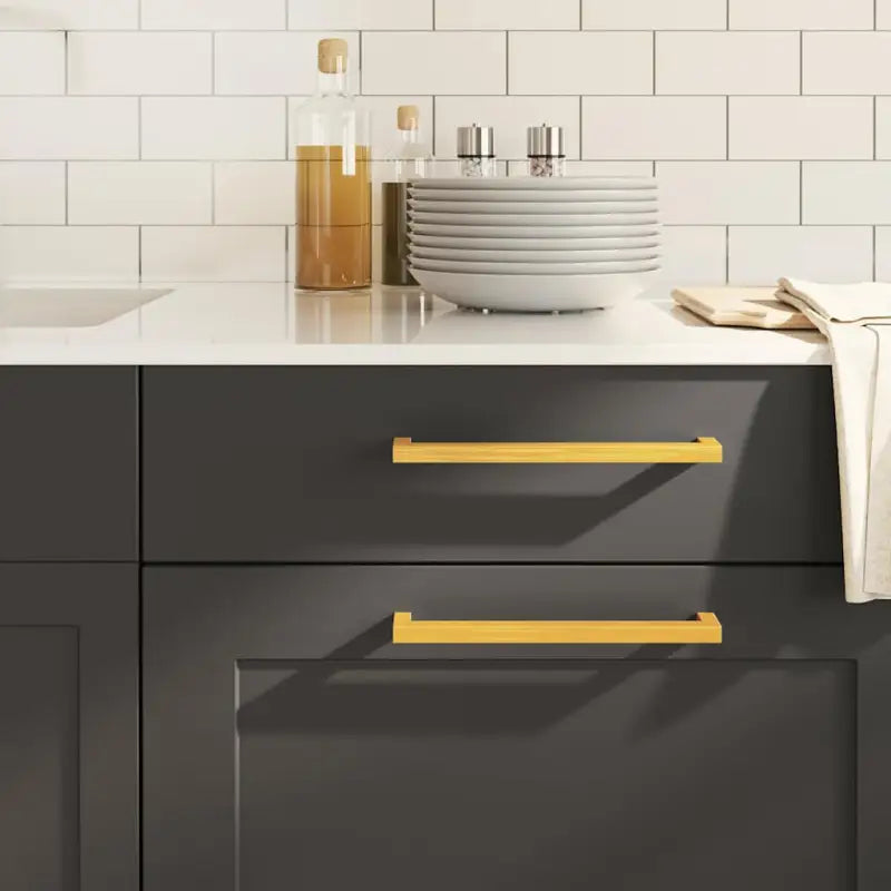 Roestvrijstalen kastknoppen en grepen met modern ontwerp - Goud / 224 mm / 20 - Kastknoppen en kastgrepen