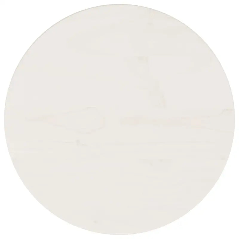 Rond tafelblad van massief grenenhout voor eettafels en salontafels - Wit / Ø 30 x 2.5 cm / 1 - Tafelbladen