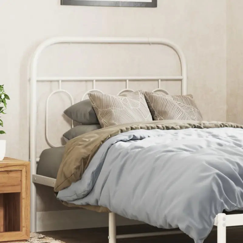Ronde buizen voor hoofdborden en voetborden met modern design - Wit / 80 cm / 1 - Hoofdborden en voetborden