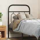 Ronde buizen voor hoofdborden en voetborden met modern design - Zwart / 75 cm / 1 - Hoofdborden en voetborden