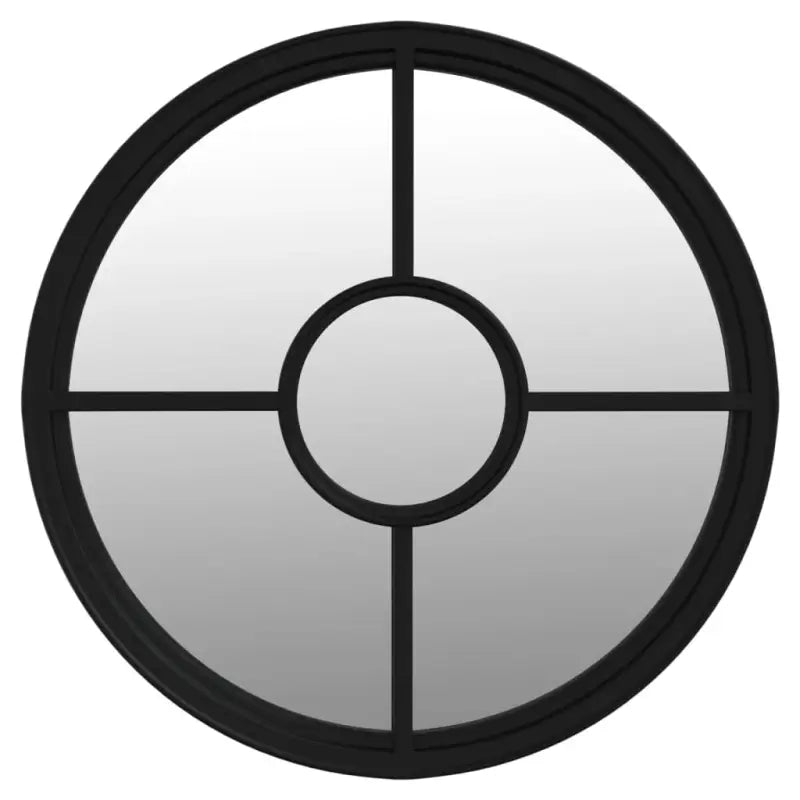 Ronde ijzeren spiegel voor buitenruimte - Spiegels