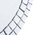 Ronde wandspiegel met acryl kristal rand van gehard glas - Spiegels