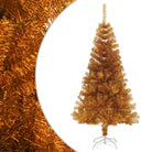 Roze Kunstkerstboom voor een opvallende feestelijke sfeer - Goud / 120 x 65 cm / 1 - Kerstbomen