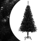 Roze Kunstkerstboom voor een opvallende feestelijke sfeer - Zwart / 150 x 80 cm / 1 - Kerstbomen