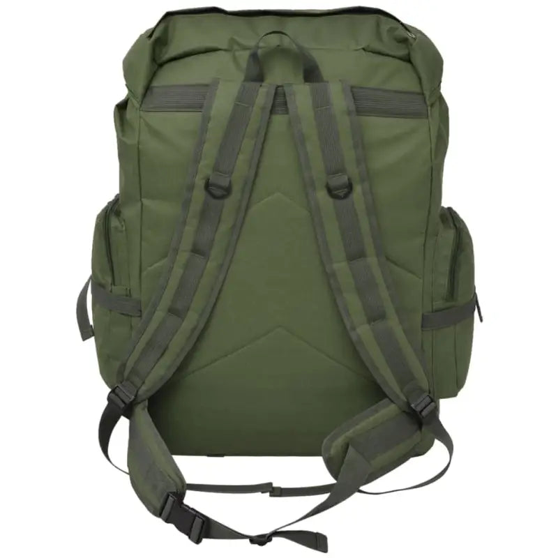 Rugzak in legerstijl van 600d polyester voor outdoor en militaire gebruik - Groen / 65 l / 1 - Rugzakken