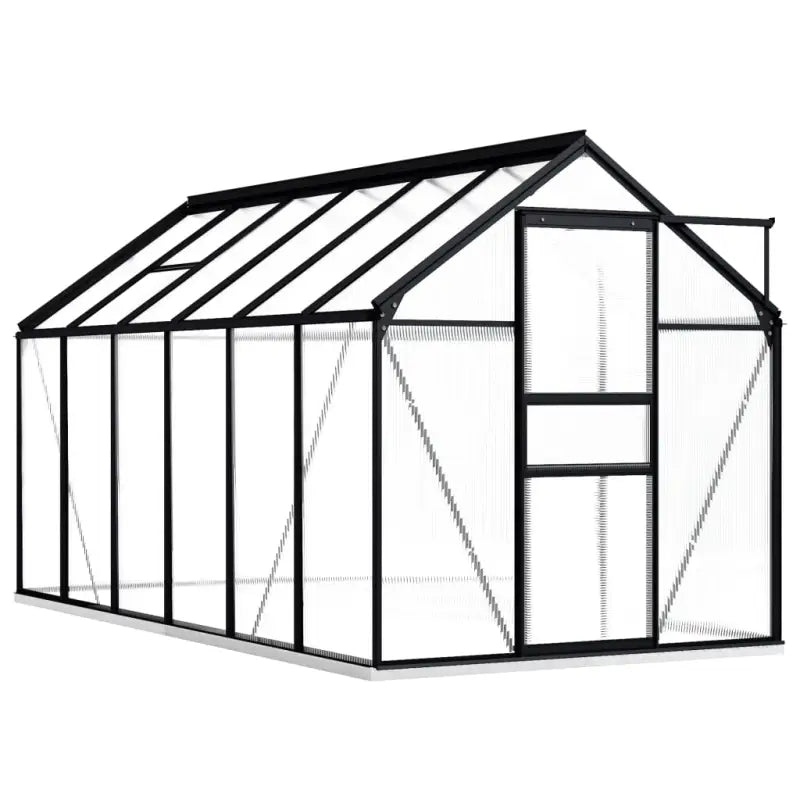 Ruime tuinkas met sterke profielen voor tuinbouw en bescherming - 190 x 370 x 202 cm / 1 - Tuinkassen