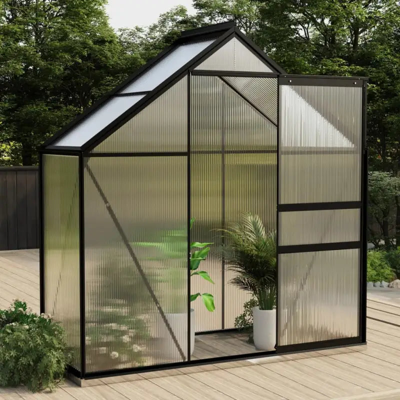 Ruime tuinkas met sterke profielen voor tuinbouw en bescherming - 190 x 70 x 202 cm / 1 - Tuinkassen