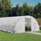 Ruime Tuinkas voor Planten Groenten en Fruit Bescherming - Wit / 10 x 4 x 2 m / 1 - Tuinkassen