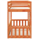 Ruimtebesparend stapelbedframe van massief grenenhout voor meerdere kinderen - Bedden & bedframes