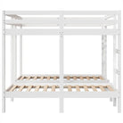 Ruimtebesparende oplossing voor meerdere kinderen met massief grenenhout - Bedden & bedframes