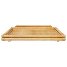 Rustieke stijl bedframe met etnische uitstraling en duurzame bamboe - Bedden & bedframes