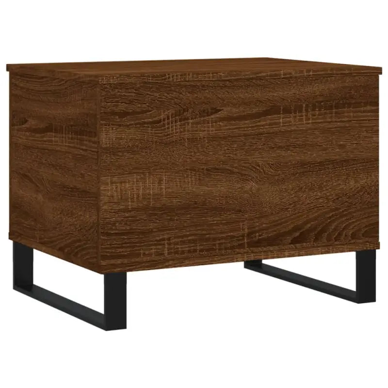 Salontafel bewerkt hout metalen poten met lift-top functionaliteit - Salontafels