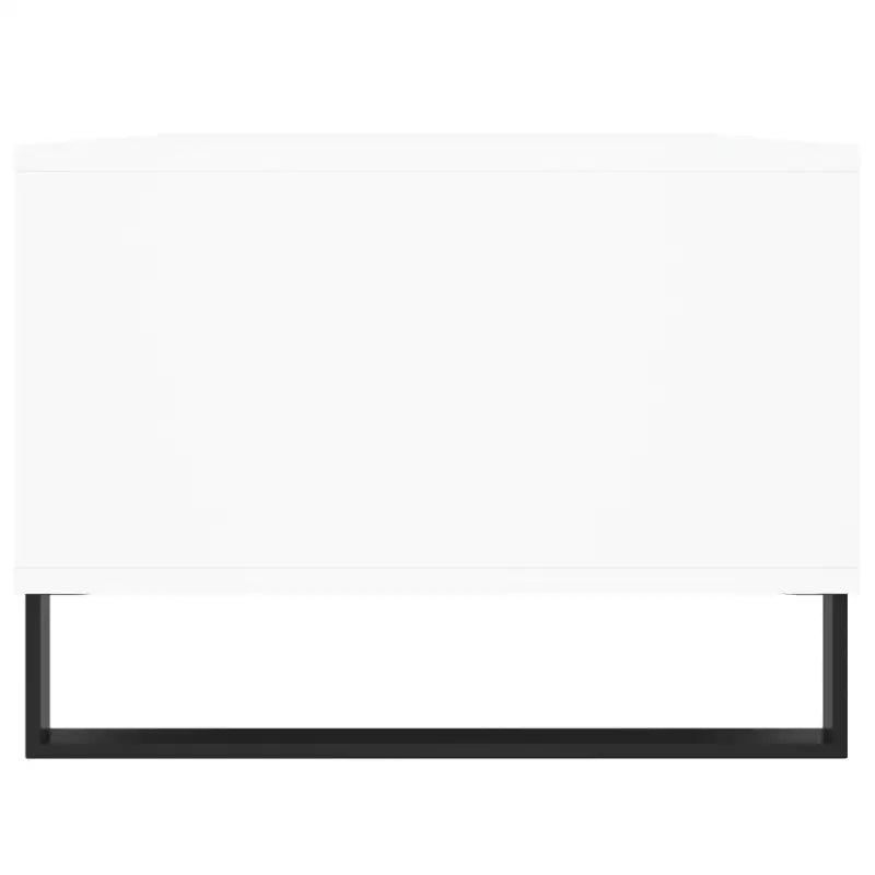 Salontafel met bewerkt hout en metalen poten voor een elegante woonkamer - Salontafels