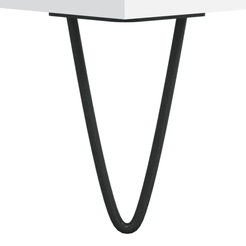 Salontafel met bewerkt hout en metalen poten voor een elegante woonkamer - Salontafels