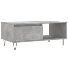 Salontafel met bewerkt hout en metalen poten voor een stijlvolle woonkamer - Salontafels