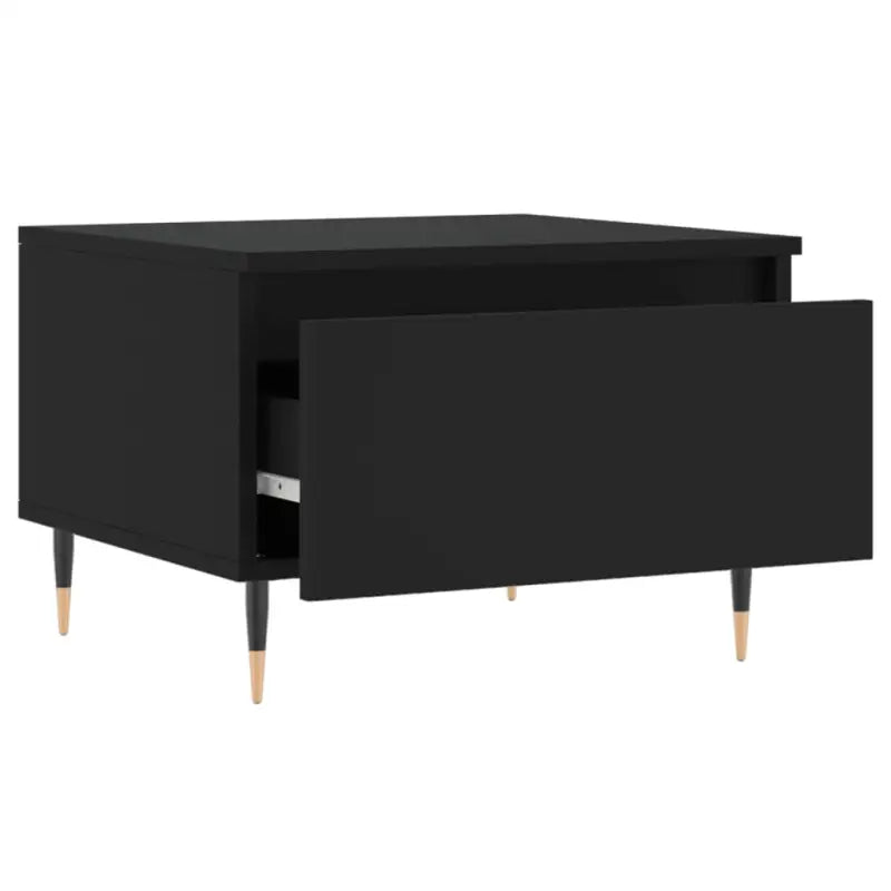 Salontafel met bewerkt hout en metalen poten voor een stijlvolle woonkamer - Salontafels