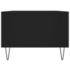 Salontafel met bewerkt hout en metalen poten voor elegante woonkamer - Salontafels