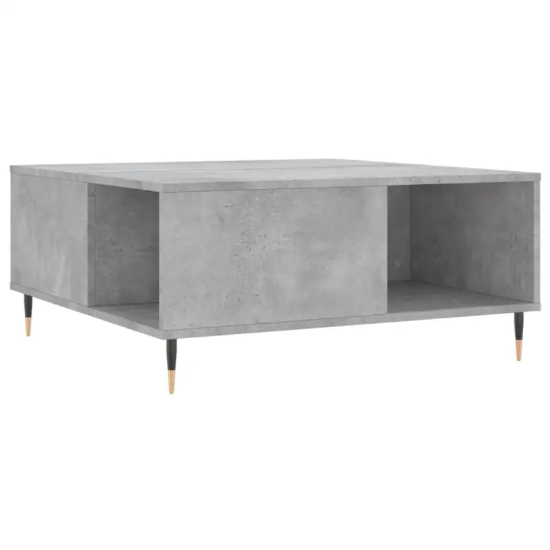 Salontafel met bewerkt hout en metalen poten voor stijlvolle woonkamers - Salontafels