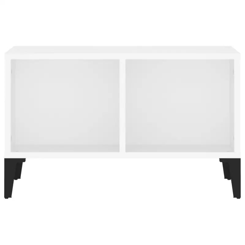 Salontafel met bewerkt hout voor industriële charme en opbergruimte - Salontafels