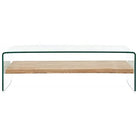 Salontafel met gehard veiligheidsglas voor eigentijdse charme - Salontafels