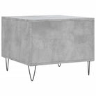 Salontafel met ijzeren poten en bewerkt hout voor een elegante woonkamer - Salontafels