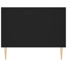 Salontafel met ijzeren poten en bewerkt hout voor elegante woonkamerstijl - Salontafels