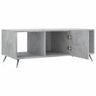 Salontafel met ijzeren poten en bewerkt hout voor elegante interieurs - Salontafels
