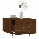 Salontafel met ijzeren poten van bewerkt hout voor elegantie - Salontafels