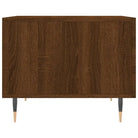 Salontafel met ijzeren poten van bewerkt hout voor elegantie - Salontafels