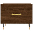 Salontafel met ijzeren poten van bewerkt hout voor elegantie - Salontafels