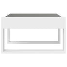 Salontafel met LED-infinity spiegel en bewerkt hout voor stabile stijl - Salontafels