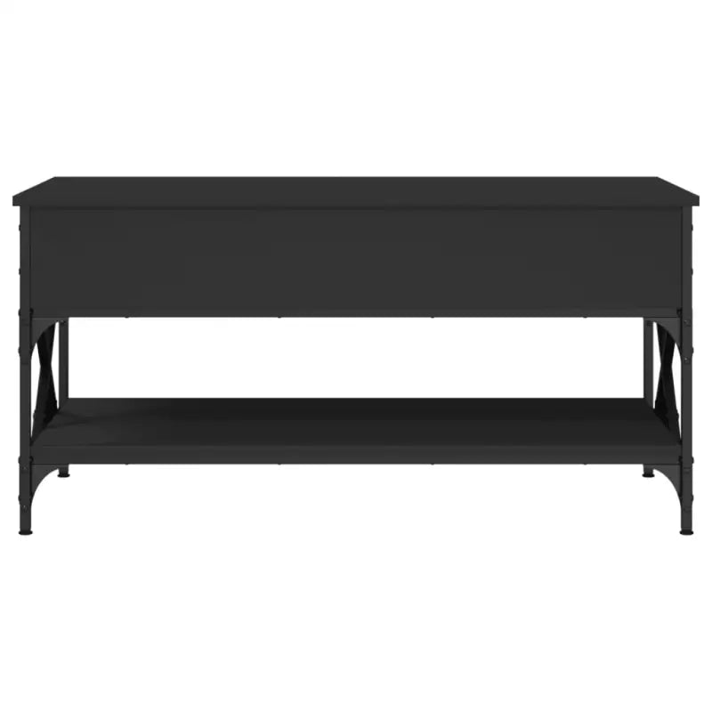 Salontafel met verstelbare poten van bewerkt hout voor een stijlvolle woonkamer - Salontafels