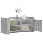 Salontafel van bewerkt hout in grijs Sonoma stijl - Salontafels