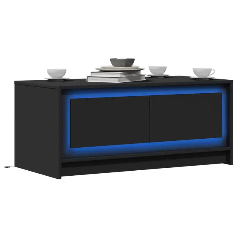 Salontafel van bewerkt hout met duurzame constructie en stabiele prijs - Zwart / 1 - Salontafels