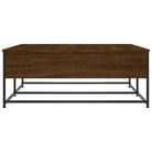 Salontafel van bewerkt hout met elegante en duurzame uitstraling - Salontafels