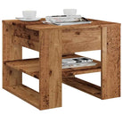 Salontafel van bewerkt hout met hoogwaardig en stabiel ontwerp - Oud hout / 1 - Salontafels