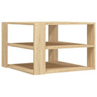 Salontafel van bewerkt hout voor een elegante woonkamer uitstraling - Salontafels
