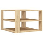 Salontafel van bewerkt hout voor een elegante woonkamer uitstraling - Salontafels