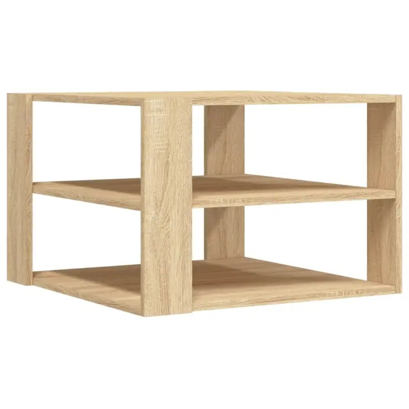 Salontafel van bewerkt hout voor een elegante woonkamer uitstraling - Salontafels