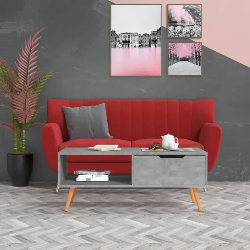 Salontafel van bewerkt hout voor een praktische en decoratieve woonkamer - Salontafels