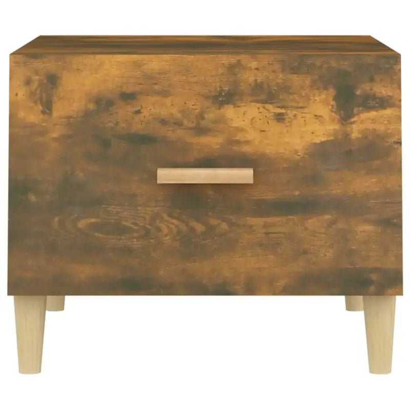 Salontafel van bewerkt hout voor een stevige en stijlvolle uitstraling - Salontafels