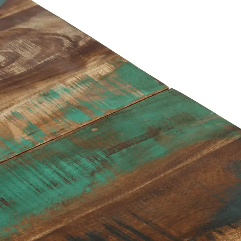 Salontafel van gerecycled hout en roestvrij staal voor in je woonkamer - Salontafels