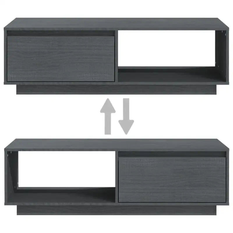Salontafel van massief grenenhout met modern en tijdloos ontwerp - Salontafels