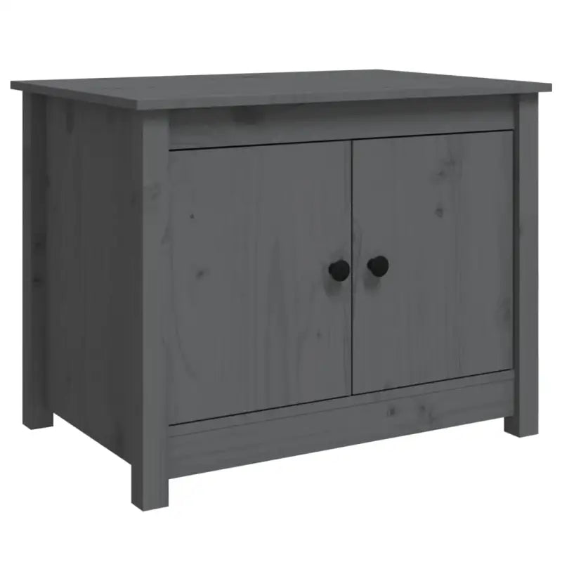 Salontafel van massief grenenhout met opbergruimte - Salontafels