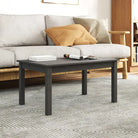 Salontafel van massief grenenhout met rustieke uitstraling - Grijs / 80 x 50 x 40 cm / 1 - Salontafels