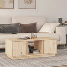 Salontafel van massief grenenhout met rustieke uitstraling - Naturel / 1 - Salontafels