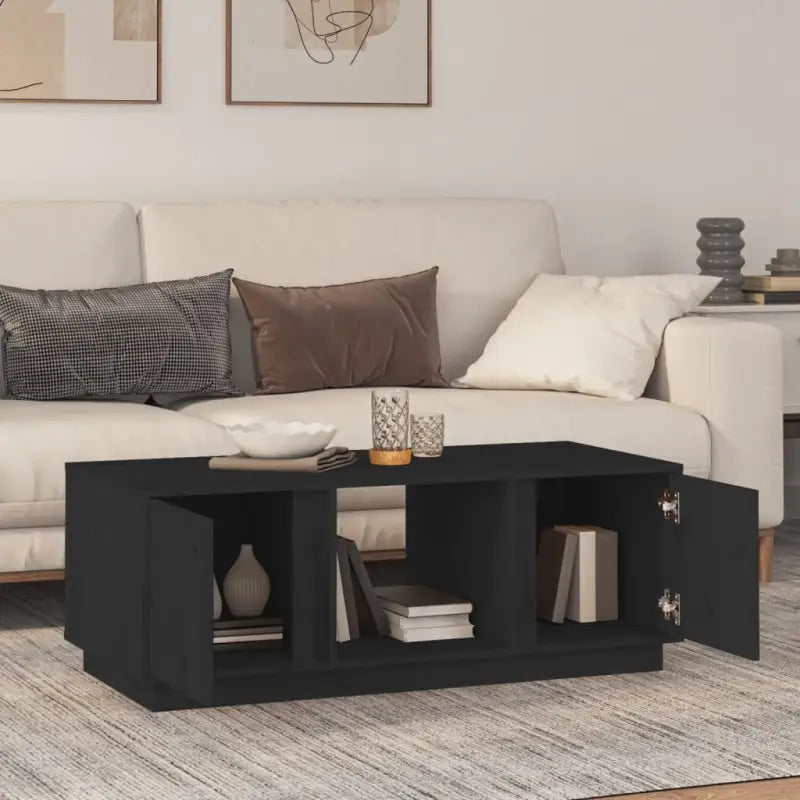 Salontafel van massief grenenhout met rustieke uitstraling - Salontafels