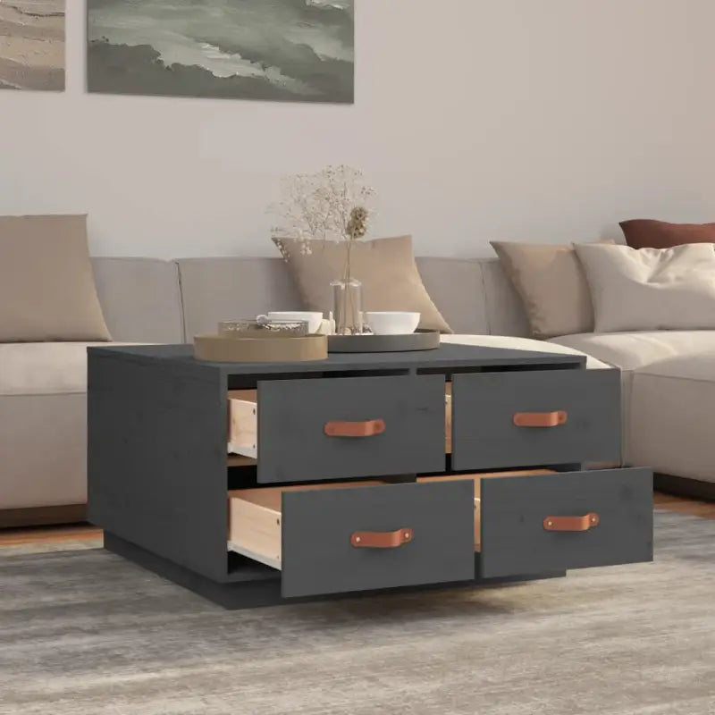 Salontafel van massief grenenhout voor een natuurlijk interieur - Salontafels